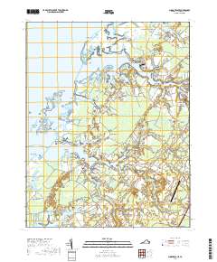 Pungoteague 2019 topographic map thumbnail