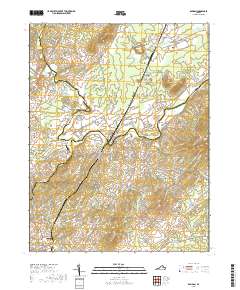 Rapidan 2019 topographic map thumbnail