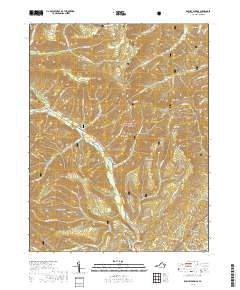 Rawley Springs 2019 topographic map thumbnail