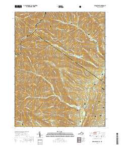 Reddish Knob 2019 topographic map thumbnail