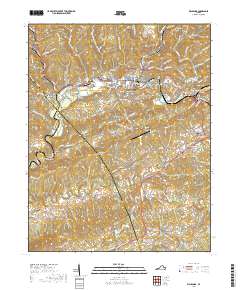 Richlands 2019 topographic map thumbnail