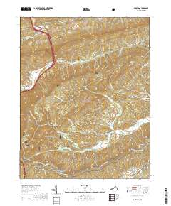 Rocky Gap 2019 topographic map thumbnail