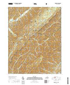 Rucker Gap 2019 topographic map thumbnail