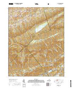 Saltville 2019 topographic map thumbnail