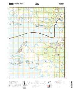 Saxis 2019 topographic map thumbnail
