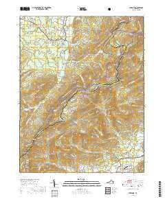 Sherando 2019 topographic map thumbnail