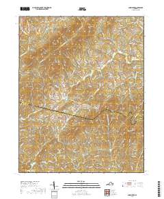 Snow Creek 2019 topographic map thumbnail