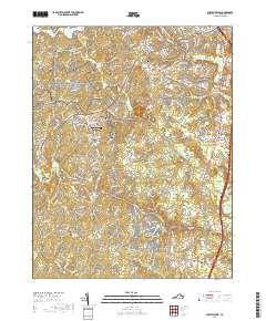 Spotsylvania 2019 topographic map thumbnail