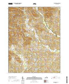 Stanardsville 2019 topographic map thumbnail