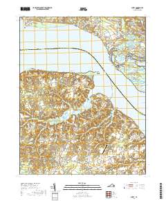 Surry 2019 topographic map thumbnail