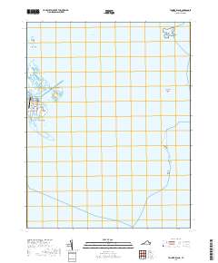 Tangier Island 2019 topographic map thumbnail