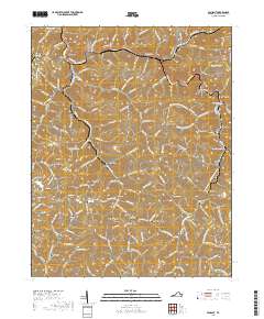 Vansant 2019 topographic map thumbnail