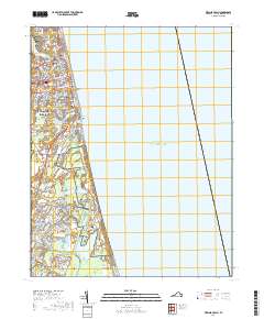 Virginia Beach 2019 topographic map thumbnail