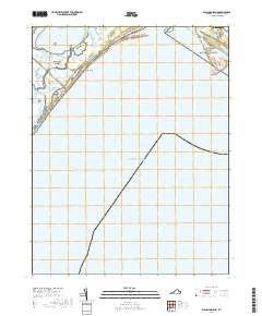 Wallops Island 2019 topographic map thumbnail
