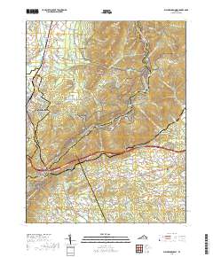 Waynesboro East 2019 topographic map thumbnail