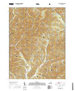 West Augusta 2019 topographic map thumbnail