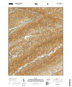 White Gate 2019 topographic map thumbnail