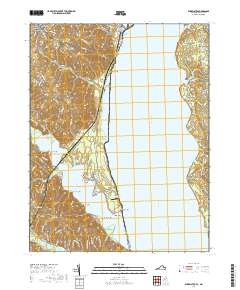 Widewater 2019 topographic map thumbnail