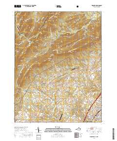 Woodstock 2019 topographic map thumbnail