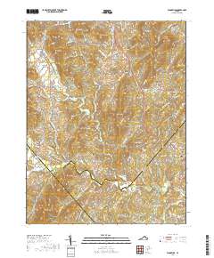 Woodville 2019 topographic map thumbnail