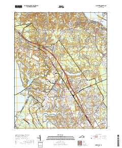 Yorktown 2019 topographic map thumbnail