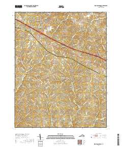 Zion Crossroads 2019 topographic map thumbnail