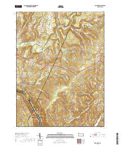 Vintondale 2019 topographic map thumbnail