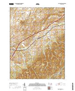 Walnut Bottom 2019 topographic map thumbnail