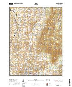 Waynesboro 2019 topographic map thumbnail