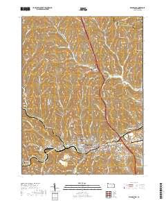 Waynesburg 2019 topographic map thumbnail