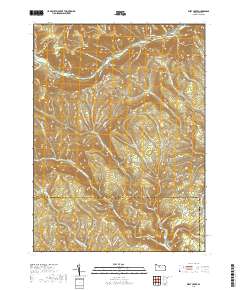 West Creek 2019 topographic map thumbnail