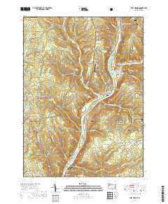 West Hickory 2019 topographic map thumbnail