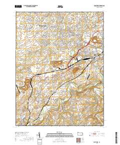 West York 2019 topographic map thumbnail