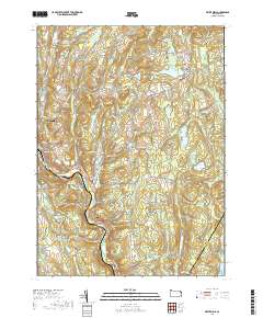 White Mills 2019 topographic map thumbnail