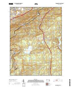 Wilkes-Barre East 2019 topographic map thumbnail