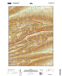 Williamsport SE 2019 topographic map thumbnail