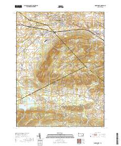 Womelsdorf 2019 topographic map thumbnail