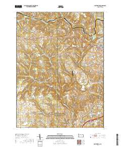 Worthington 2019 topographic map thumbnail