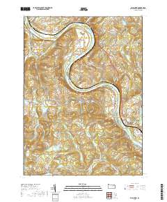 Wyalusing 2019 topographic map preview