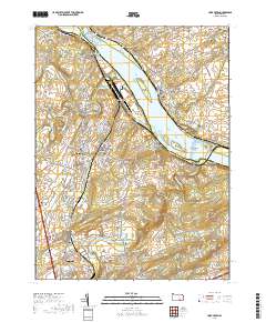 York Haven 2019 topographic map thumbnail