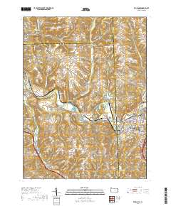 Zelienople 2019 topographic map thumbnail