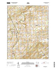 Abbottstown 2019 topographic map thumbnail