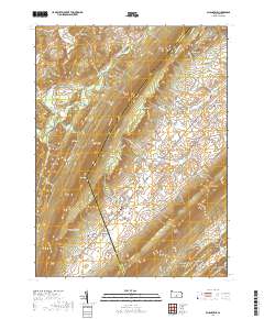Allensville 2019 topographic map thumbnail