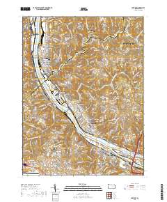 Ambridge 2019 topographic map thumbnail