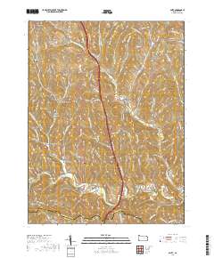 Amity 2019 topographic map thumbnail