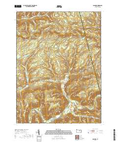 Barbours 2019 topographic map thumbnail