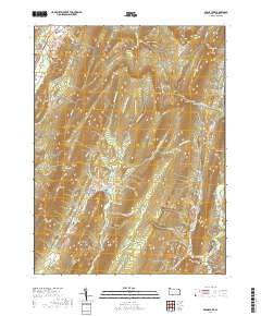 Beans Cove 2019 topographic map thumbnail