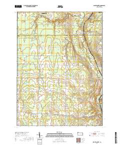 Beaver Center 2019 topographic map thumbnail