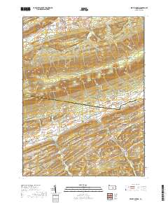 Beaver Springs 2019 topographic map thumbnail