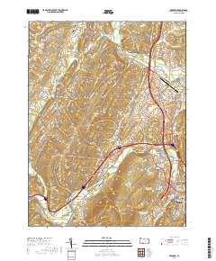 Bedford 2019 topographic map thumbnail
